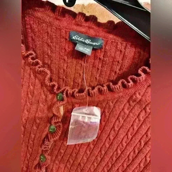 Eddie Bauer Cardigan Sweater Size PXL - Picture 7 of 7